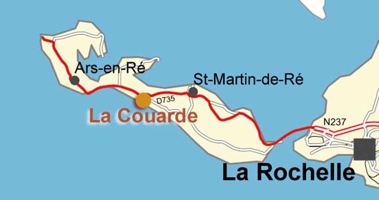 Petite Maison Charmante A La Couarde-Sur-Mer Avec Jardin Cloture Exteriör bild